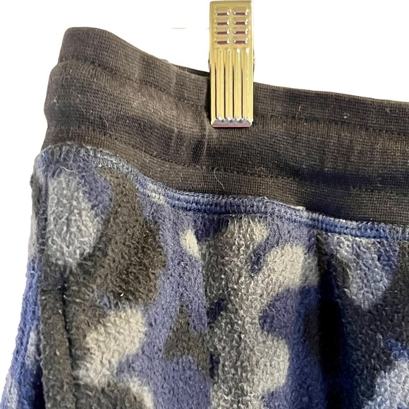 Sale George Men's Fleece Joggers L Blue Gray Camo - Picture 7 of 13